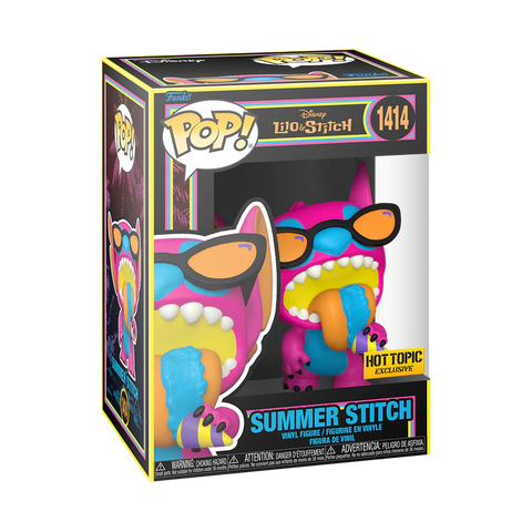Summer Stitch (Blacklight) - Disney Lilo & Stitch #1414 (Hot Topic)