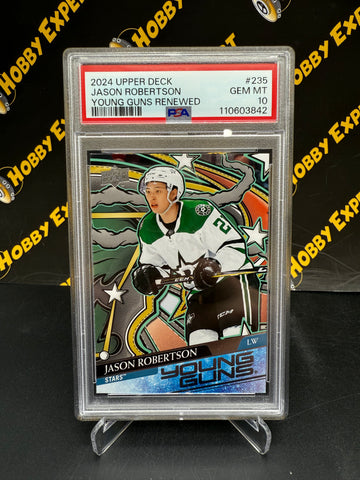 Jason Robertson Young Guns Renewed PSA 10 - Dallas Stars
