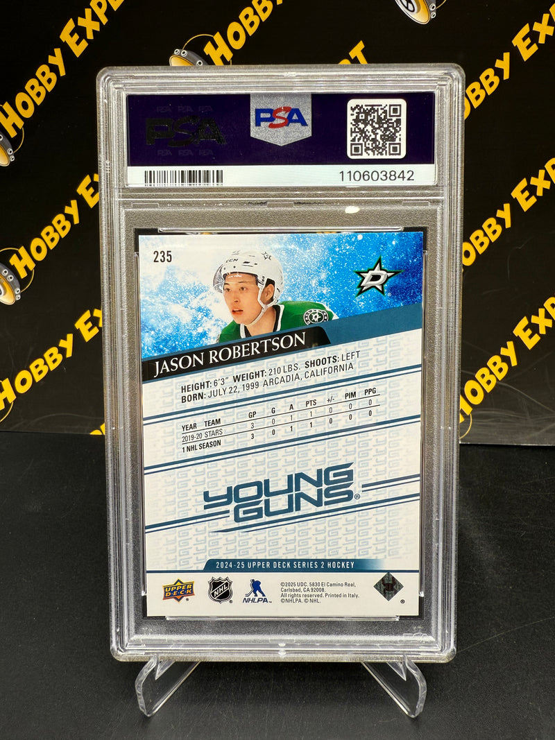 Jason Robertson Young Guns Renewed PSA 10 - Dallas Stars