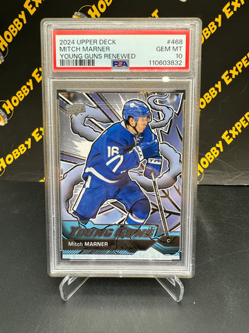 Mitch Marner Young Guns Renewed PSA 10 - Toronto Maple Leafs