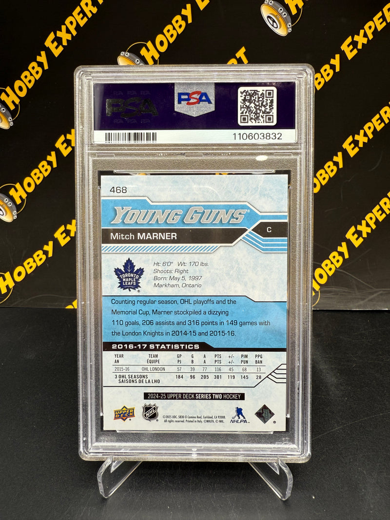 Mitch Marner Young Guns Renewed PSA 10 - Toronto Maple Leafs