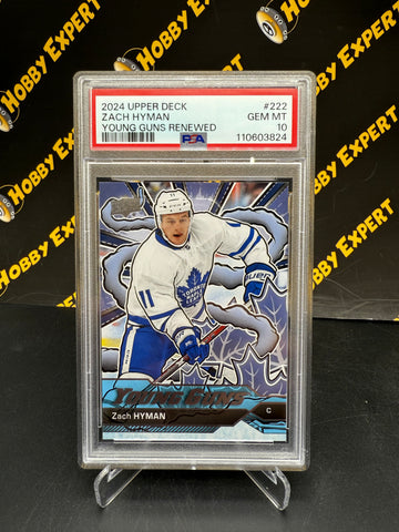 Zach Hyman Young Guns Renewed PSA 10 - Toronto Maple Leafs