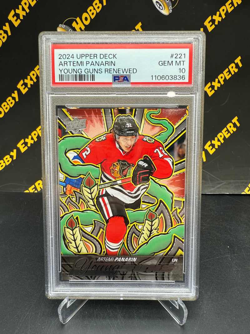 Artemi Panarin Young Guns Renewed PSA 10 - Chicago Blackhawks