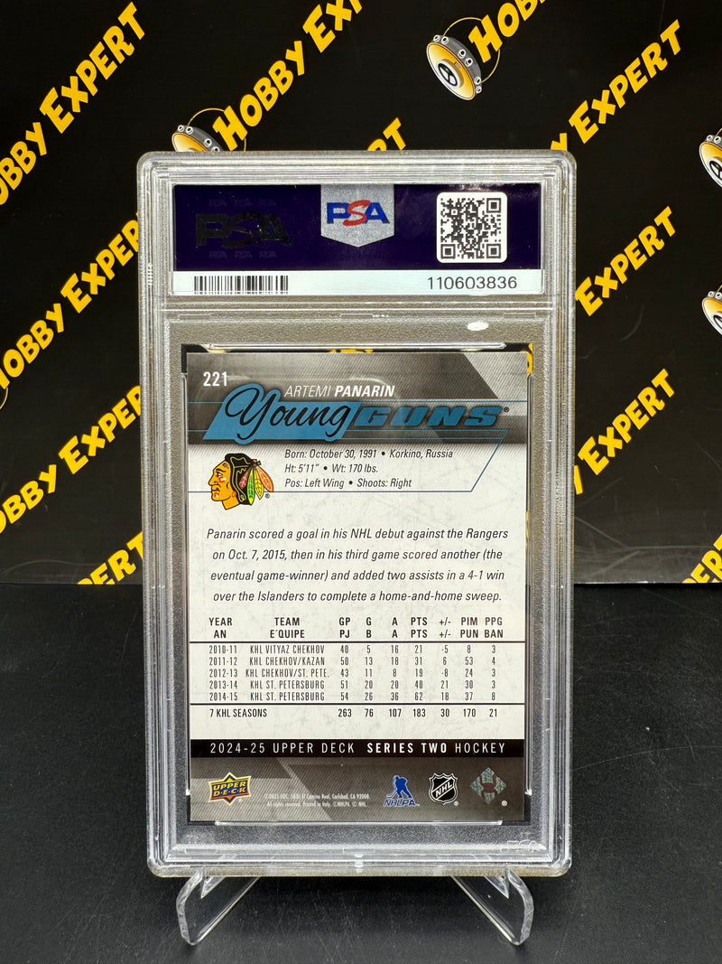 Artemi Panarin Young Guns Renewed PSA 10 - Chicago Blackhawks