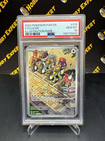Cyclizar Illustration Rare #215 - Paradox Rift - PSA 10