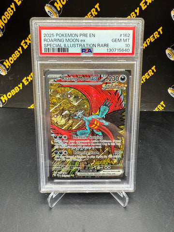 Roaring Moon ex Special Illustration Rare #162 - Prismatic Evolution - PSA 10
