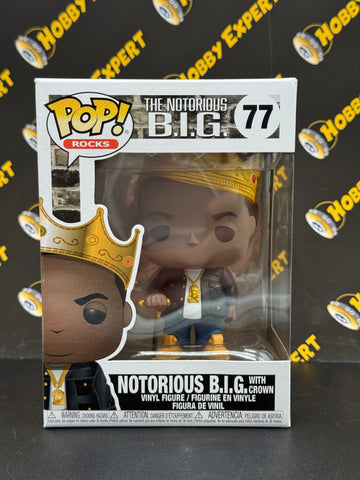 Notorious B.I.G. with Crown #77 - Pop Rocks The Notorious B.I.G.