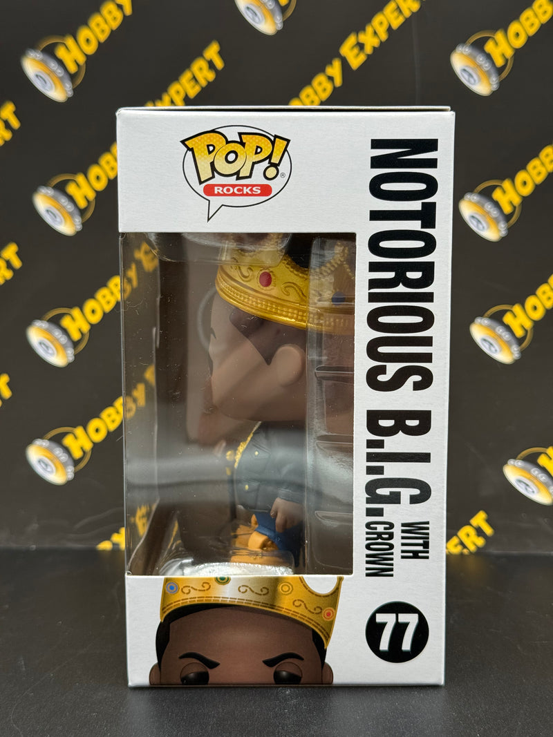 Notorious B.I.G. with Crown