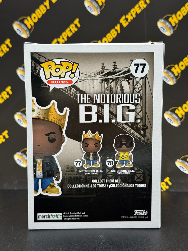 Notorious B.I.G. with Crown