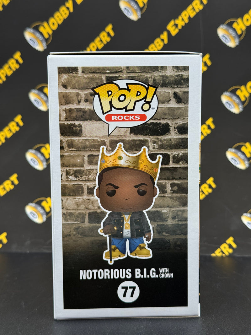 Notorious B.I.G. with Crown