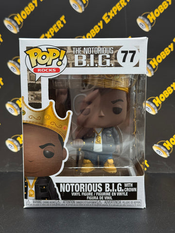 Notorious B.I.G. with Crown #77 - Pop Rocks The Notorious B.I.G.