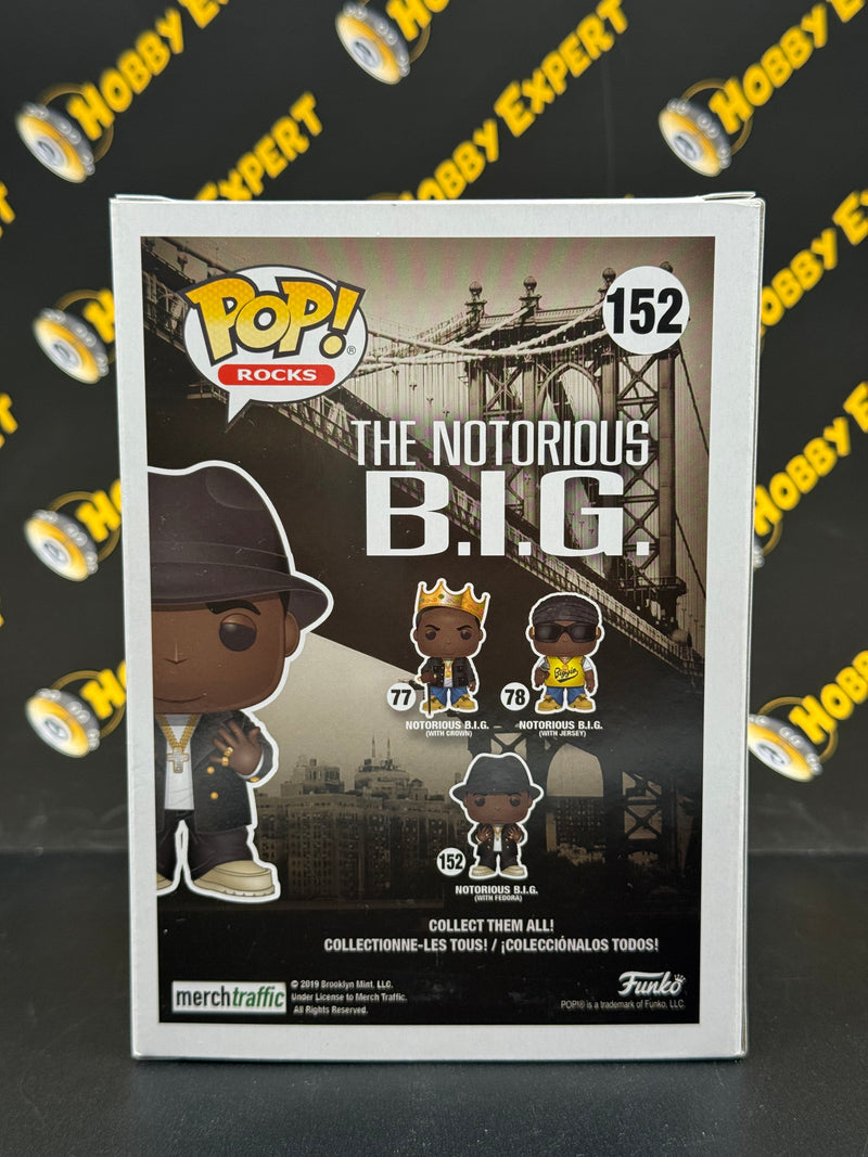 Notorious B.I.G. with Fedora