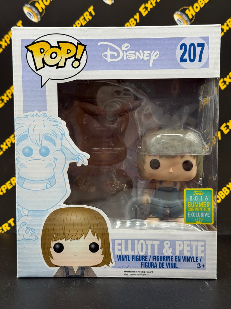 Elliott & Pete - 2016 Summer Convention - 6 inch - Pop Disney Pete's Dragon