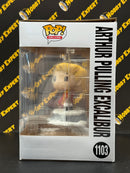 Arthur Pulling Excalibur