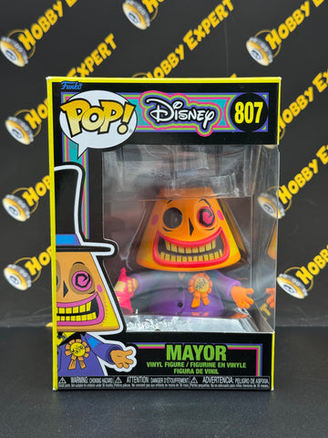 Mayor #807 - Blacklight - Disney The Nightmare Before Christmas