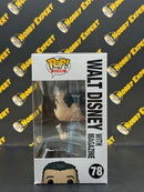 Walt Disney with Magazine