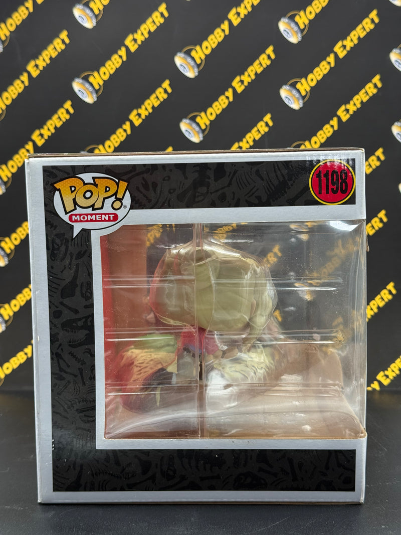 Dr. Sattler with Triceratops