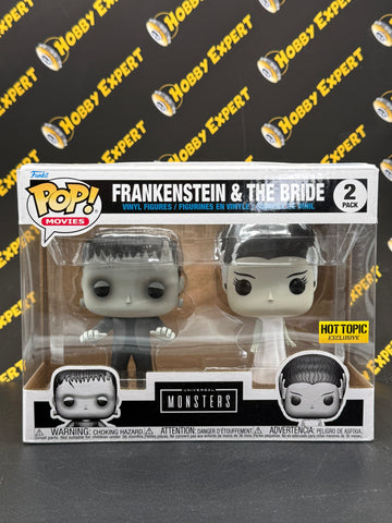 Frankenstein & The Bride - 2 Pack - Hot Topic Exclusive - Movies Universal Monsters