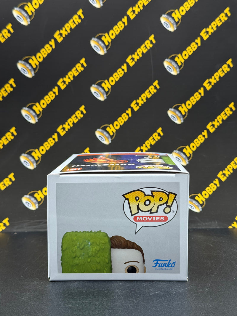 Michael Behind Hedge