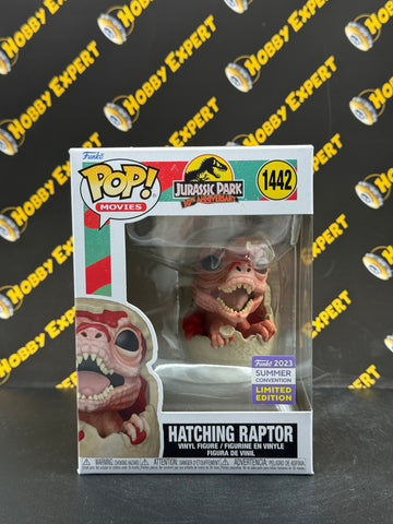 Hatching Raptor #1442 - 2023 Summer Convention - Movies Jurassic Park 30th Anniversary