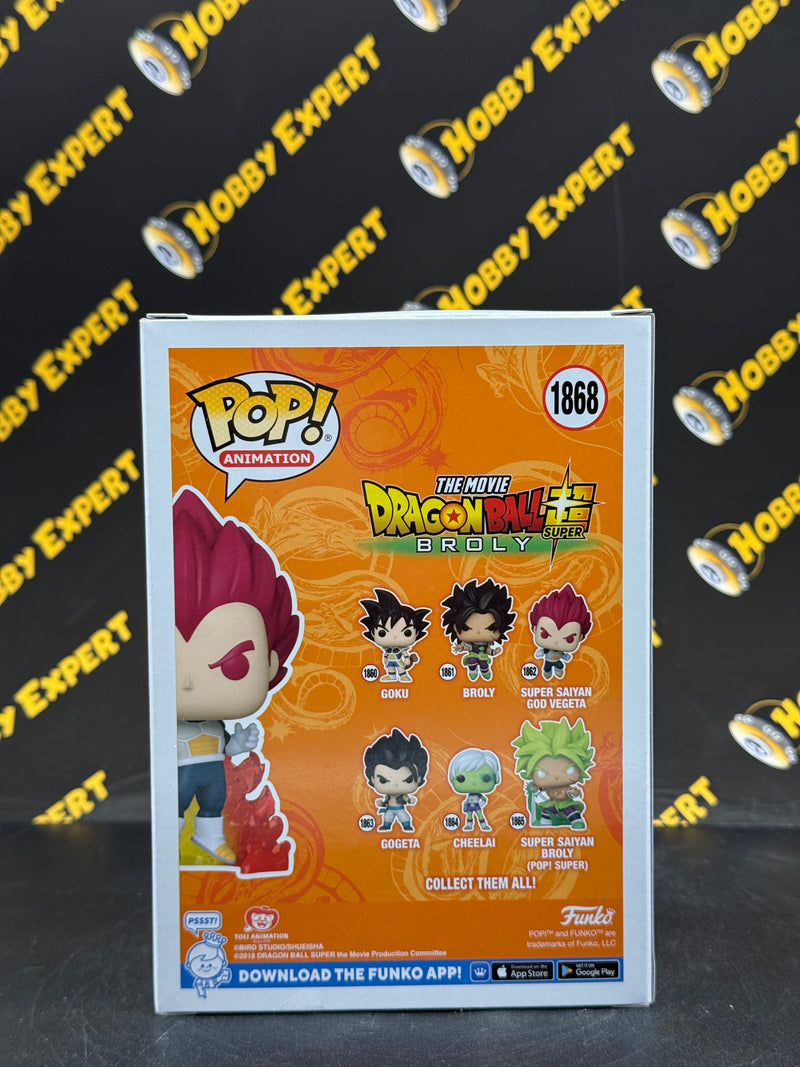 Super Saiyan God Vegeta