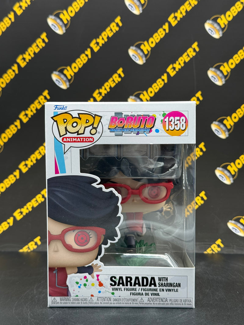 Sarada with Sharingan
