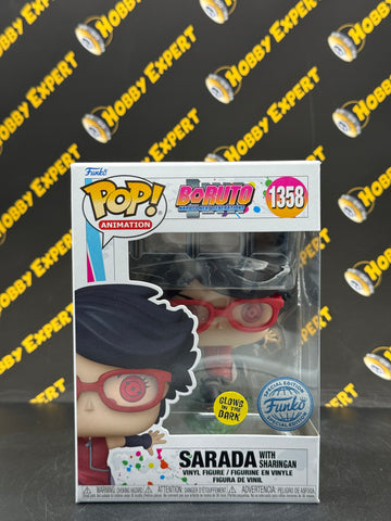 Sarada with Sharingan #1358 - Funko Special Edition / Glows - Boruto: Naruto Next Generations