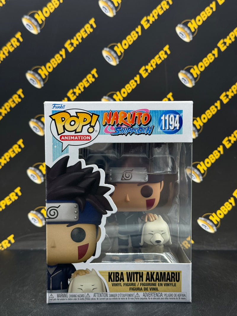 Kiba with Akamaru