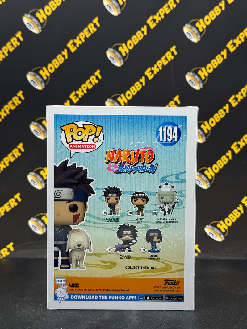 Kiba with Akamaru
