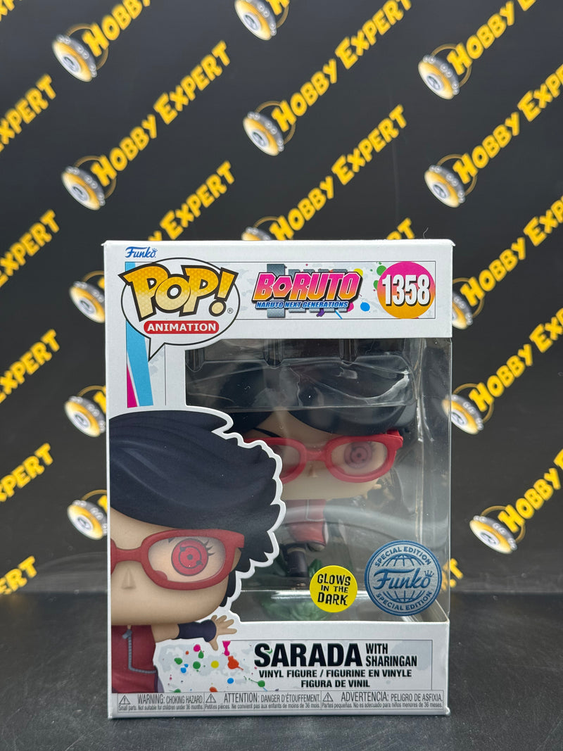 Sarada with Sharingan