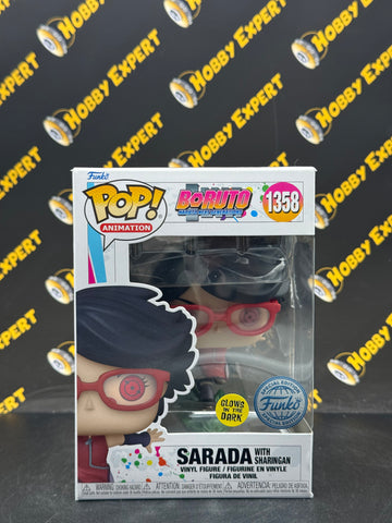 Sarada with Sharingan #1358 - Funko Special Edition / Glows - Boruto : Naruto Next Generations