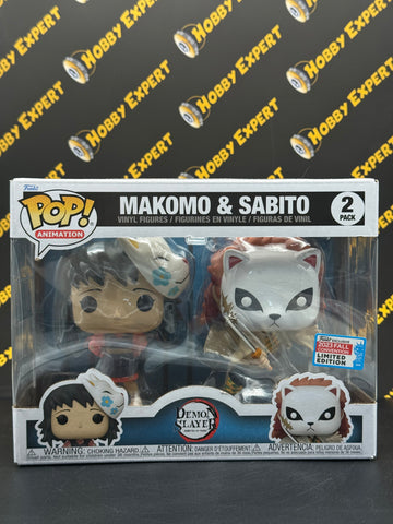 Makomo & Sabito 2 Pack - 2023 Fall Convention - Demon Slayer