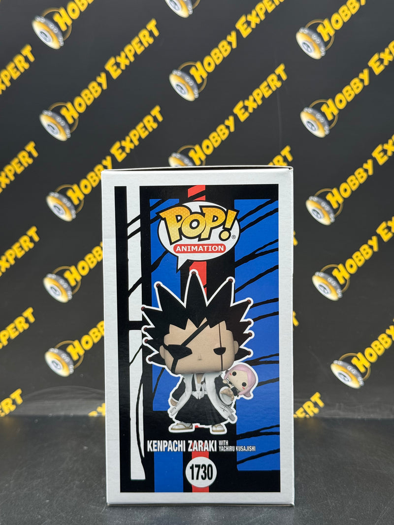 Kenpachi Zaraki with Yachiru Kusajichi
