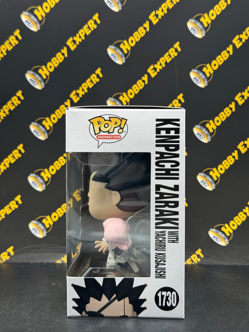 Kenpachi Zaraki with Yachiru Kusajichi