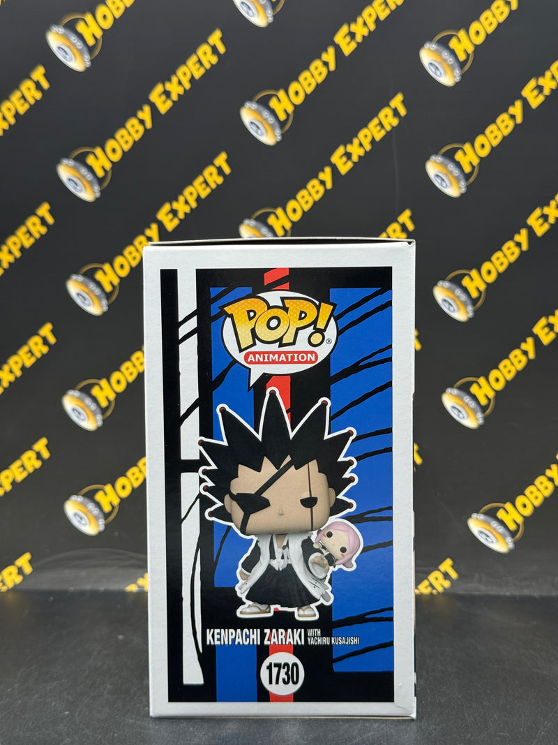 Kenpachi Zaraki with Yachiru Kusajichi