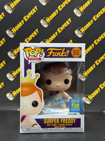 Surfer Freddy #SE - Box of Fun 6000 pcs - Funko Freaky Tiki Fundays 2019