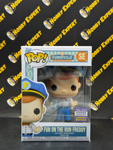 Fun on the Run Freddy #SE - 2023 Summer Convention - Funkoville The Funniest City in the USA