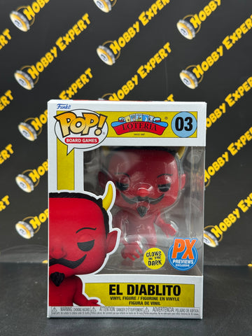 El Diablito #03 - PX Previews Excl. / Glows - Loteria Don Clemete