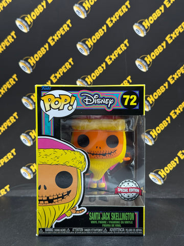 Santa Jack Skellington #72 - Special Edition / Blacklight - Disney The Nightmare Before Christmas