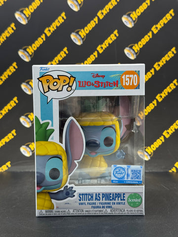 Stitch as Pineapple #1570 - Funko Exclusive / Scented - Disney Lilo & Stitch