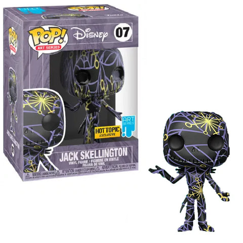 Jack Skellington - Disney The Nightmare Before Christmas #07 (Art Series) (Hot Topic Exclusive)