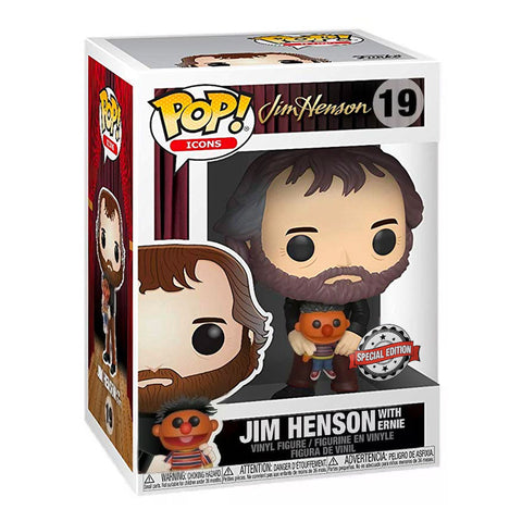 Jim Henson with Ernie - Pop! Icons #19 (Special Edition)