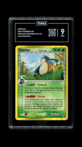 Snorlax Delta Species #10 - Dragon Frontiers - TAG 9 (Score 929)