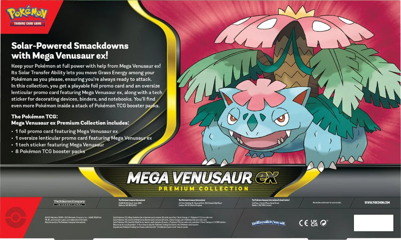 Mega Venusaur Ex - Premium Collection