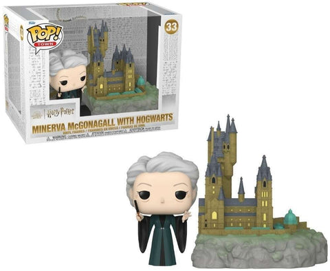 Minerva McGonagall with Hogwarts - Wizarding World Harry Potter #33