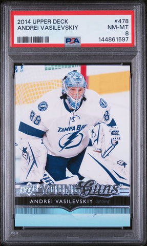 Andrei Vasilevskiy Young Guns PSA 8 - Tampa Bay Lightning