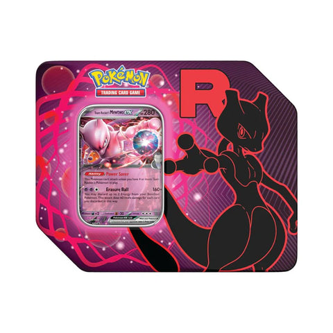 Pokémon TCG: Team Rocket's Tin (Mewtwo)