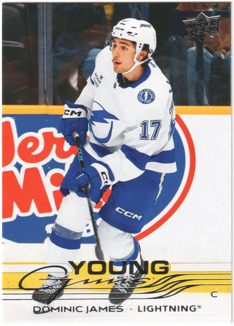Dominic James Young Guns Tampa Bay Lightning