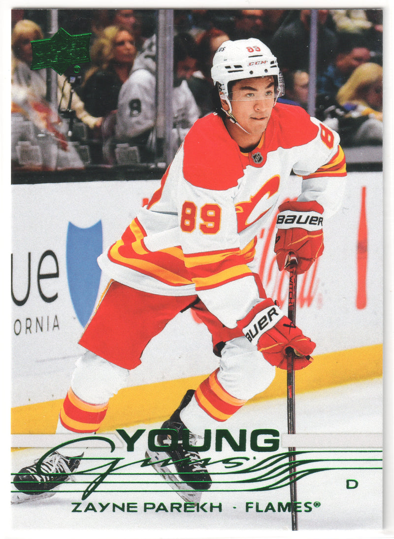 Zayne Parekh Young Guns Holiday Calgary Flames