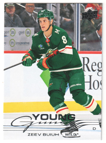 Zeev Buium Young Guns Minnesota Wild #486 (1) - 2025-26 Series 2